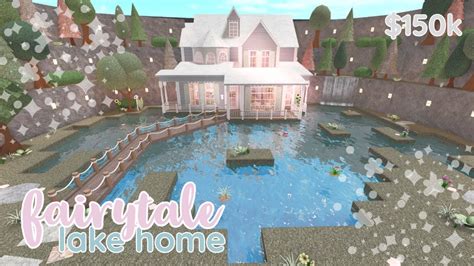 Fairytale Lake Home Bloxburg Speed Build Youtube