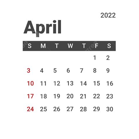2022 Mes De Abril Estilo Simple Png Abril 2022 Calendario Png Y Porn Sex Picture