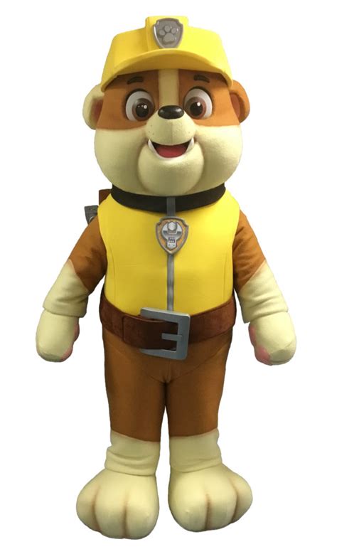 Rubble From Paw Patrol Rainbow Productions