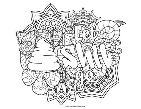 Adult Swear Coloring Pages Coloring Pages