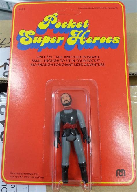 1979 General Zod Pocket Super Heroes Action Figure By Mego Action