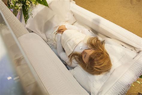 Liana Kotsura In Her Open Casket During Her Funeral Post Mortem My Xxx Hot Girl