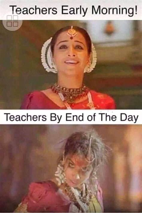 But some jokes are *so* bad, they're actually hysterical. Teachers From Early Morning To End OF The Day | Funny ...