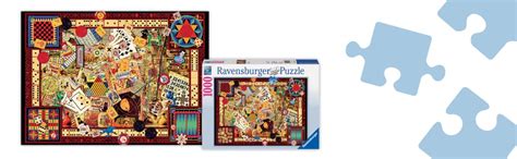 Ravensburger puzzles offer a wide range of jigsaws for adults and children. Amazon.com: Ravensburger Vintage Games 1000 Piece Jigsaw ...