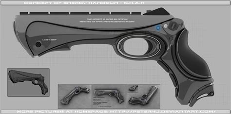 Shax Left Side By Peterku On Deviantart Sci Fi Weapons Weapon