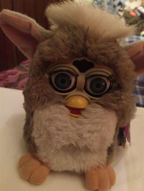 Grey Furby Original Vintage 1998 70 800 Tiger Electronics Ebay