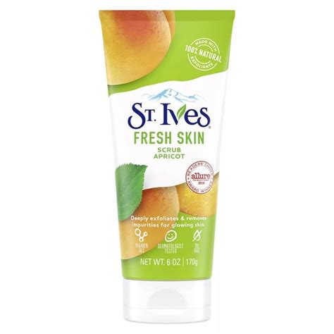 Ives cutting down parabens and sulfates in its skin care product formulation. Best Scrub For Combination Skin: St. Ives Fresh Skin ...