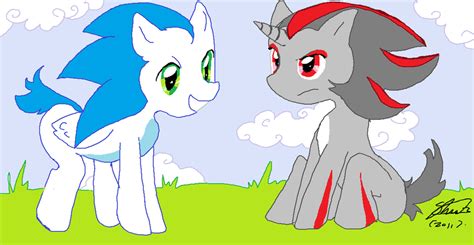 Shadow Sonic My Little Pony My Top 5 Sonic Couples In Pony Style By