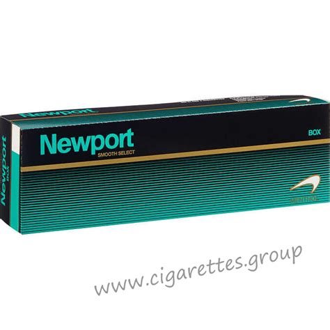 Newport Menthol Smooth Box Cigarettes Cigarettesgroup