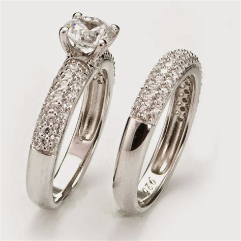 Vintage Antique Diamond Wedding Engagement Ring Sets