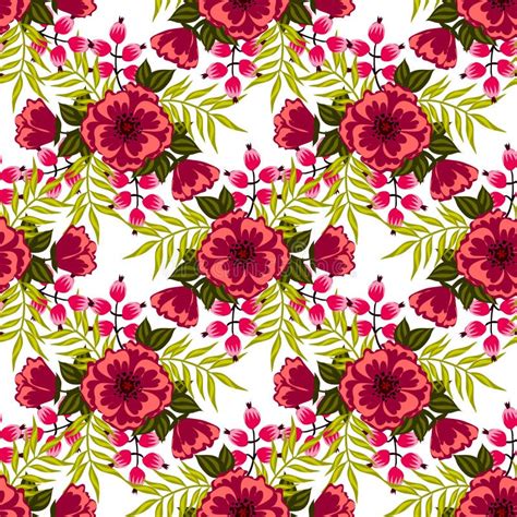 Flower Pattern Stock Illustration Illustration Of Beauty 33815870