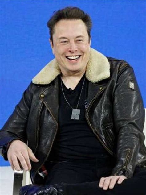 Elon Musk Shearling Leather Jacket Get With Free Shipping