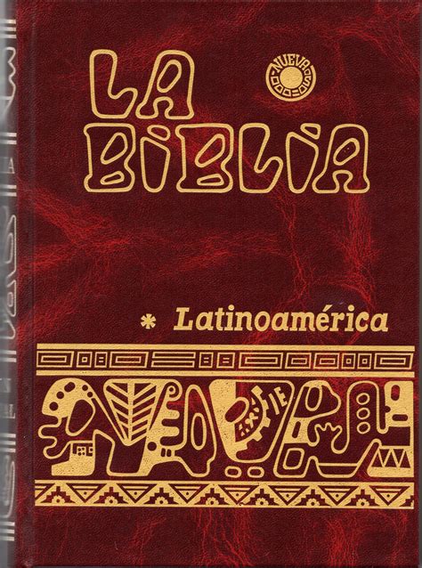 Biblia Latinoamerica Bolsillo Pasta Dura Rojoguindo Catol
