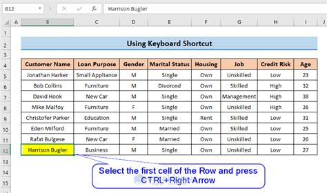 How To Find Last Cell With Value In A Row In Excel 6 Ways