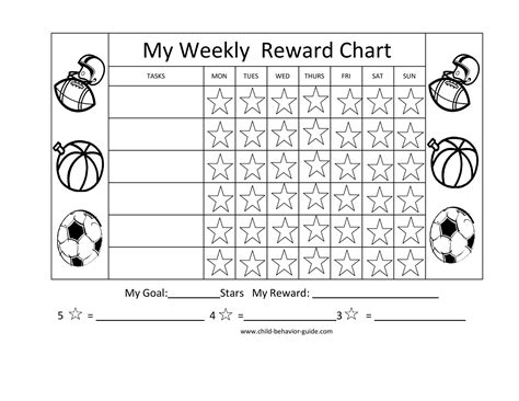 Reward Charts For Kids