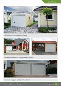 Betonové garáže ceník