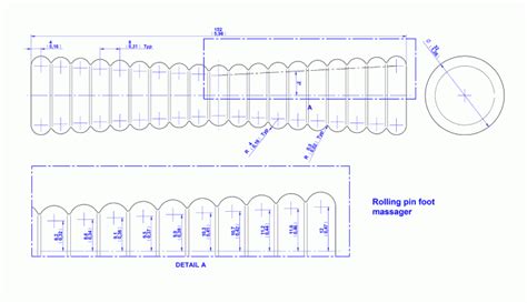 Rolling Pin Foot Massager Plan Craftsmanspace