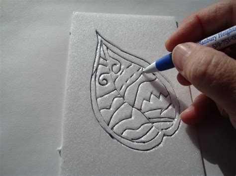 printmaking: styrofoam printmaking tutorial