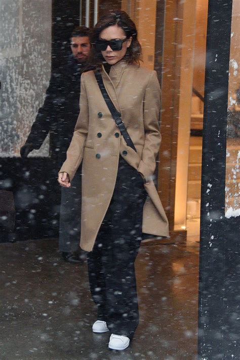 Victoria Beckham Makes Winter Storm Dressing Look Easy Muoti