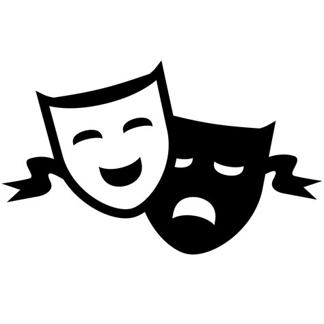 Drama Masks Logo Clipart Best Photos