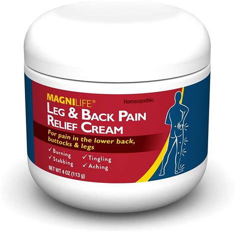 Magnilife Leg And Back Pain Relief Cream 4oz