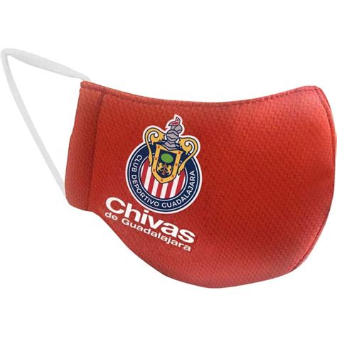 Chivas Del Guadalajara Soccer Team Club Reusable Face Covering Cloth