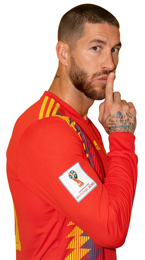 Sergio Ramos Spain Football Render Footyrenders