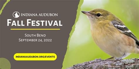 Audubon Fall Gathering In South Bend September 24 Indiana Audubon