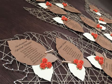 I started by measuring and cutting the plywood to size. Stained Plywood Twine Maple Leaf Autumn Themed Wedding ...