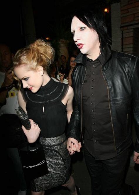 The actress and several other women have come forward evan rachel wood on why she hasn't named her rapist: Evan and Marilyn Manson call off engagement