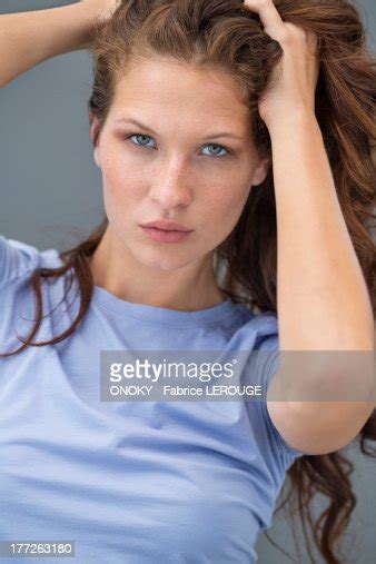 Portrait Of A Woman Posing High Res Stock Photo Getty Images