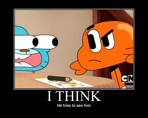Find the newest you are amazing meme. Image - 706805 | The Amazing World Of Gumball | Know ...