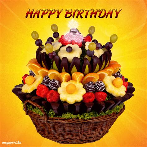 Happy Birthday Animated  Ecard Megaport Media Birthday