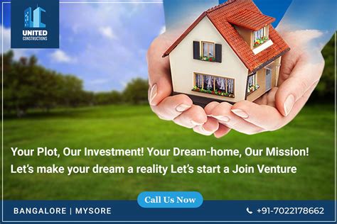 United Constructions Initiates A Joint Venture To Make Your Dream Home