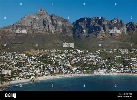Camps Bay Table Mountain And The Twelve Apostles Cape Town South