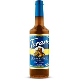 Torani Sugar Free Classic Hazelnut Syrup 750 ML