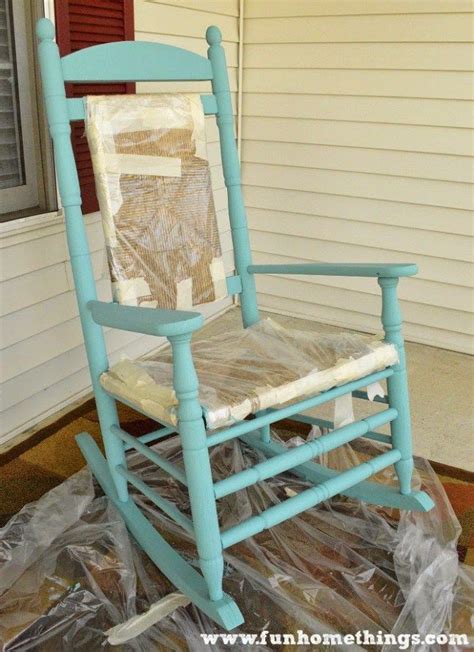 How To Use Chalk Paint Rocking Chair Makeover Fun Home Things