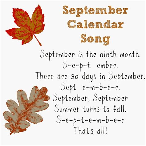 September Calendar Of Special Days Holidays Free Printable Calendar