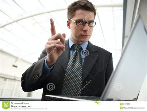 Attractive Businessman Stock Photo Image Of Friendly 5431224