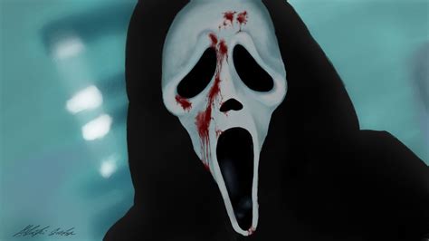Scream Ghost Face Bloody By Thealexberserk On Deviantart