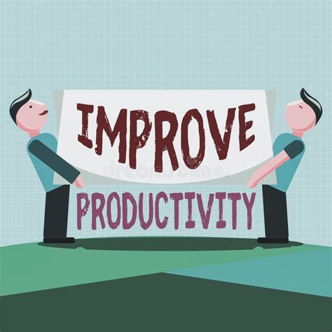 Writing Note Showing Improve Productivity Business Photo Showcasing To
