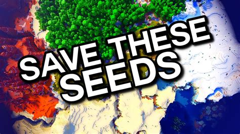 MINECRAFT S BEST EVER SEEDS Save Them Before It S Too Late YouTube