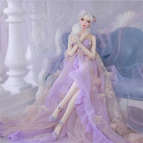 Shuga Fairy Doll Bjd Qing 13 Resin 615cm Sd Dolls Fairyland Purple