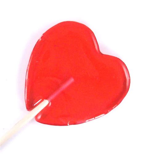 Heart Shaped Lollipops