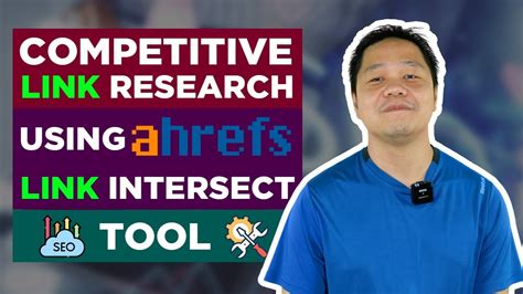 Competitive Link Research Using Ahrefs Link Intersect Tool Filipino Youtube