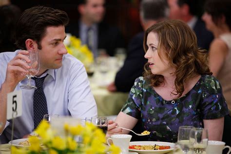jenna fischer previously revealed she was genuinely in love with office co star john krasinski