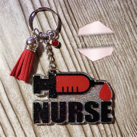 Nurse Key Chain Nurse T Nurse Life Cute Key Chain Girly Key Chain