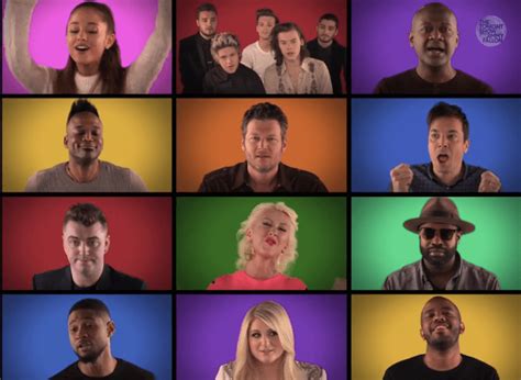 Jimmy Fallon Brought Together Music Superstars For Incredible A Capella