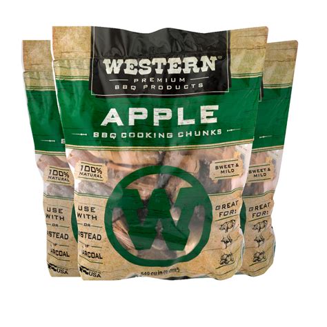 Western Apple Bbq Cooking Chunks