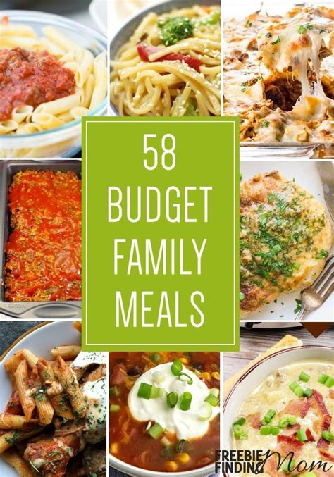 58 Budget Family Meals (With images) | Budget family meals ...